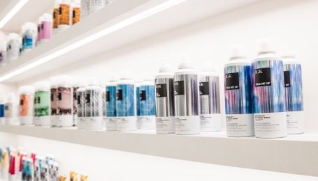 Product display shelves