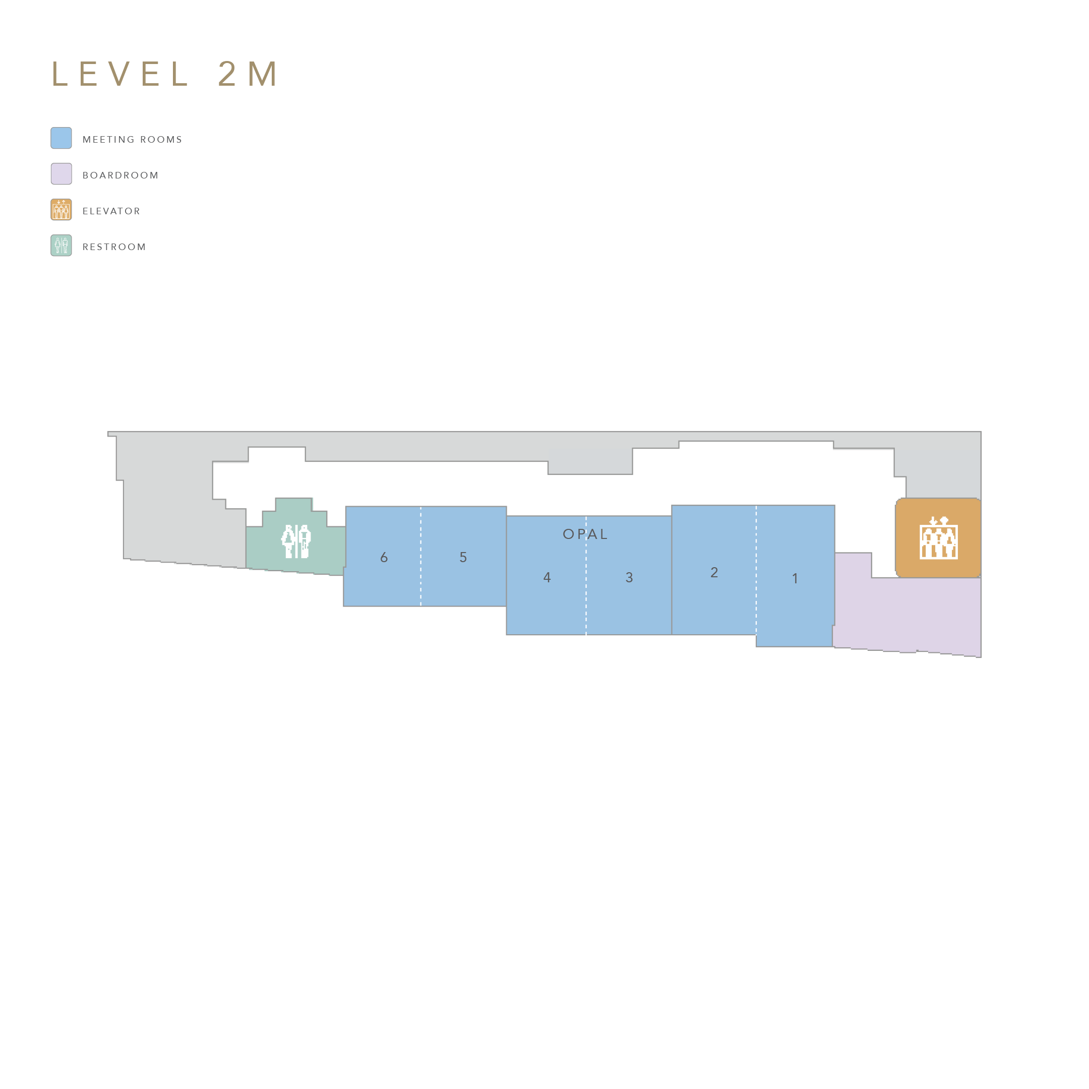 Floormap Level 2M
