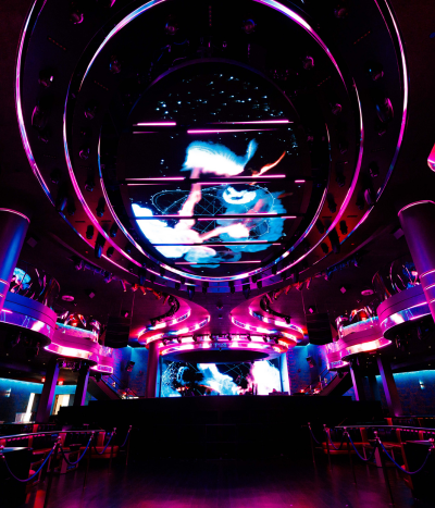 LED Screens in LIV night club