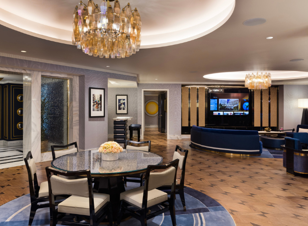 Living and dining space