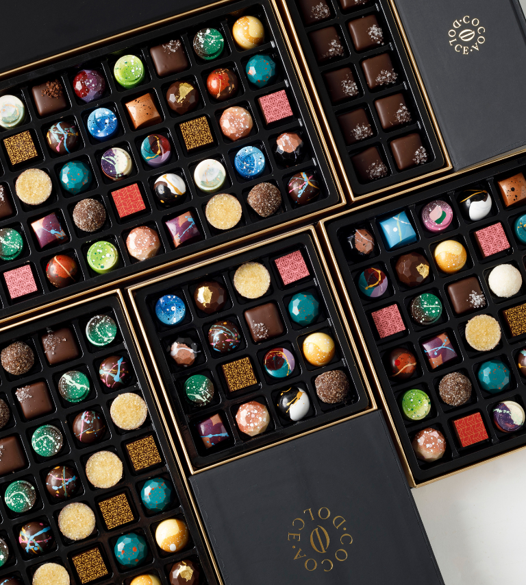 Boxes of chocolate
