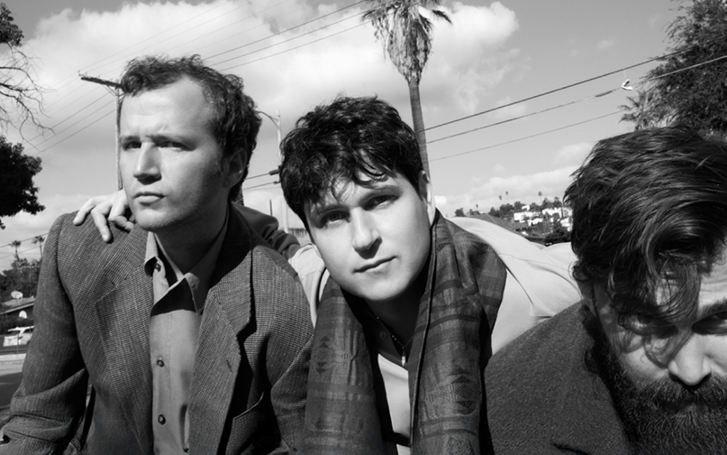 Vampire Weekend in black and white