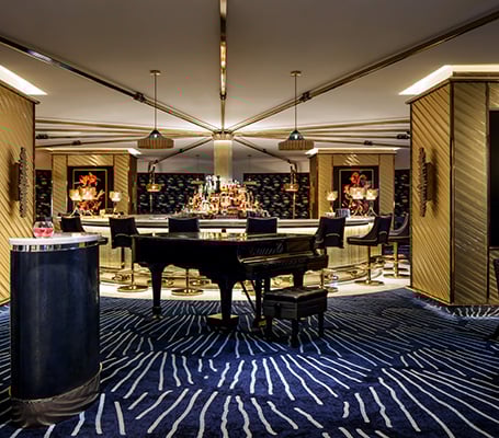 Bar central seating area in Collins