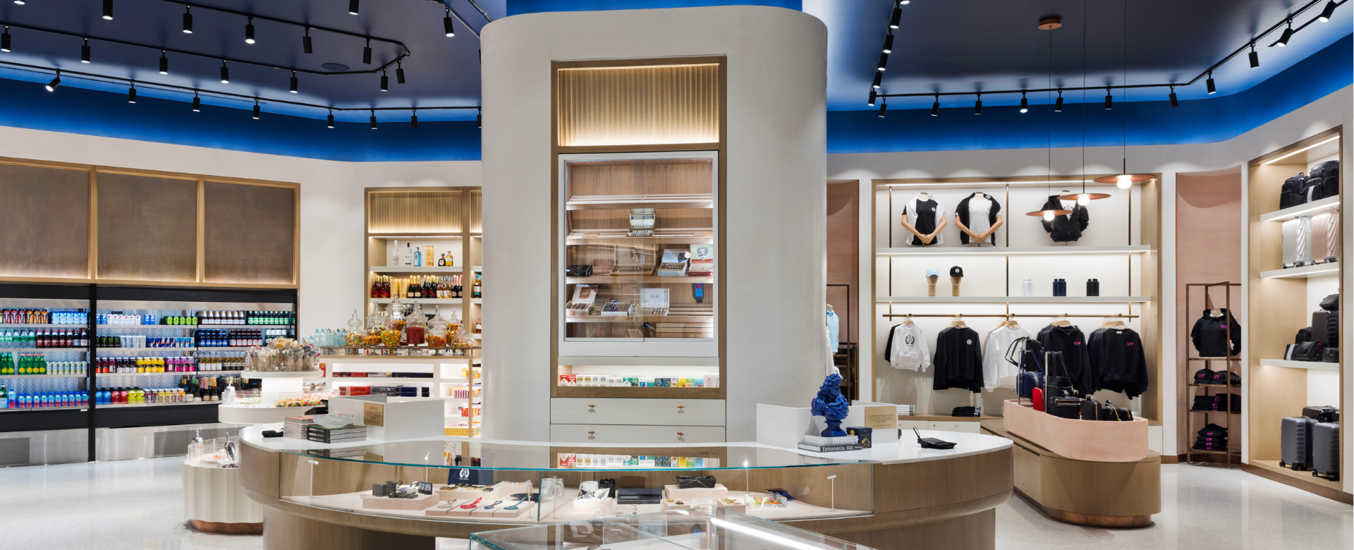 Morris & Co store interior with clothing and sundries