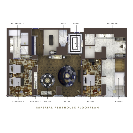 Imperial Penthouse Floorplan