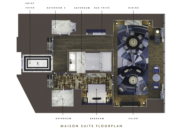 Maison Suite Floorplan