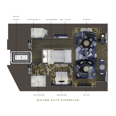 Maison Suite Floorplan