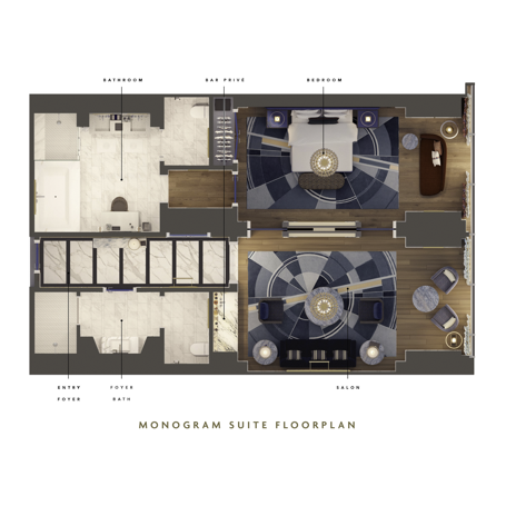 Monogram Suite Floorplan