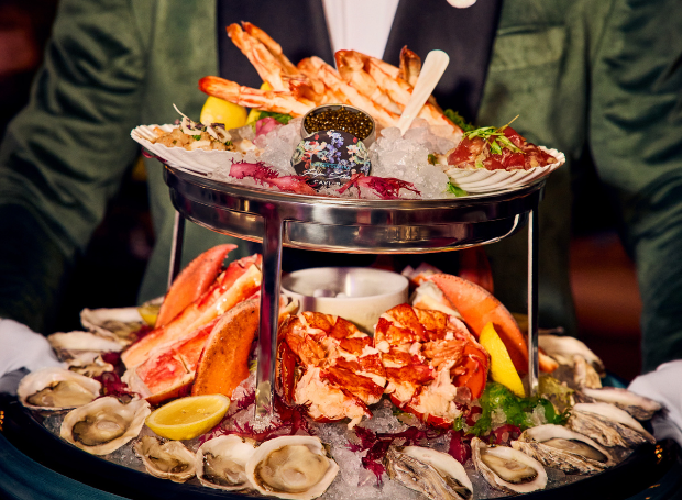 Seafood tower