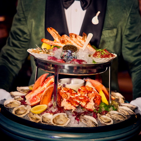 Seafood tower