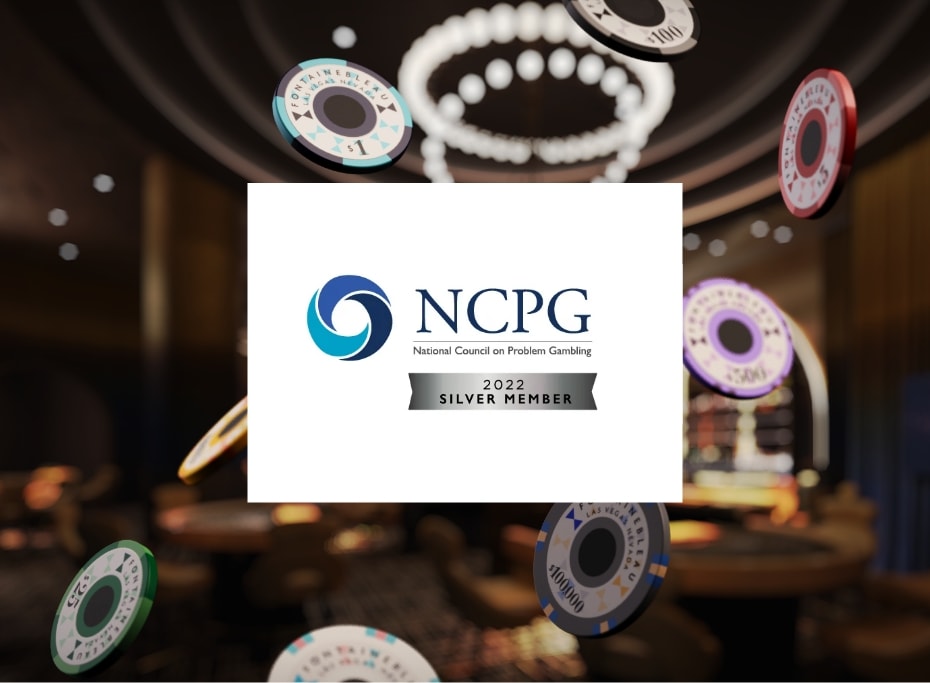 NCPG National Council on Problem Gambling 2022 Silver Member
