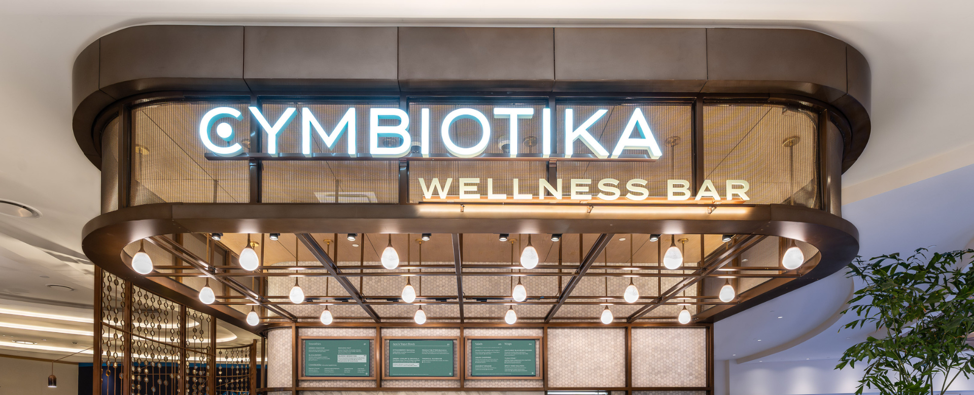 Cymbiotika Wellness Bar neon sign