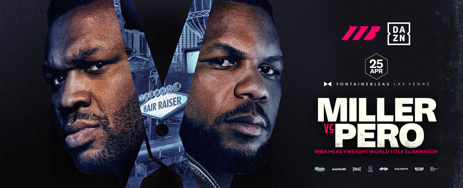 Miller vs Pero WBA Heavyweight World Title Eliminator