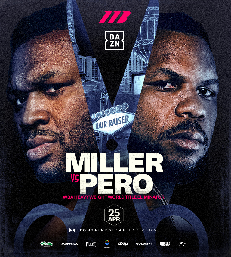 Miller vs Pero WBA Heavyweight World Title Eliminator