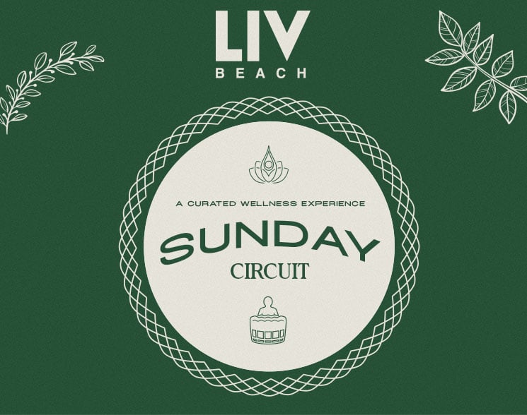 LIV Beach A Curated Wellness Experience Sunday Circuit