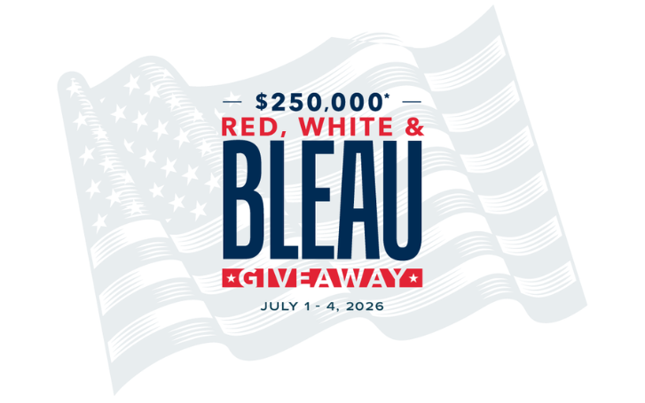$250K Red, White & Bleau Giveaway